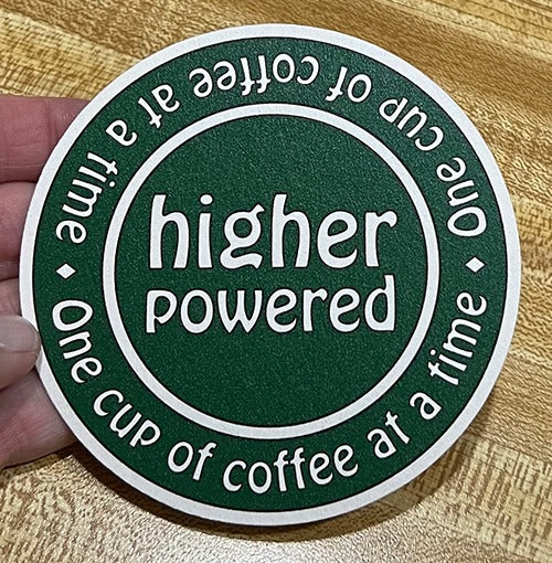 Recovery Coffee Coasters: 12 Step Serenity Gift, Set of 4