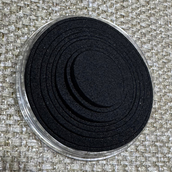 Clear Medallion Coin Holder: Adjustable Gasket Protector