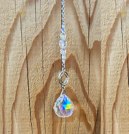 Narcotics Anonymous - Hanging Crystal Ball Sun Catcher