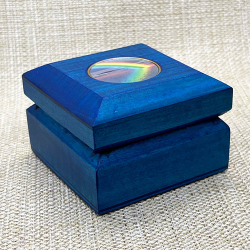 Rainbow Keepsake or Treasure Box