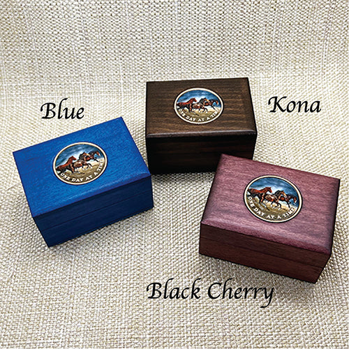 Galloping Horse Medallion or Keepsake Box