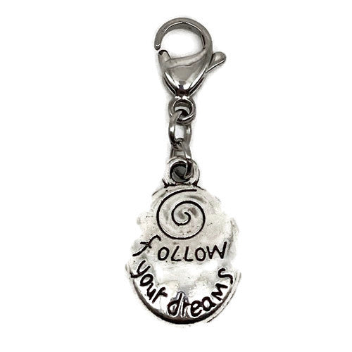"Follow Your Dreams" Charm