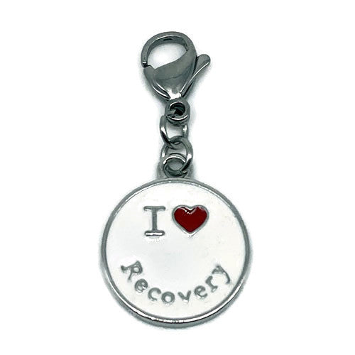 "I Heart Recovery" Charm