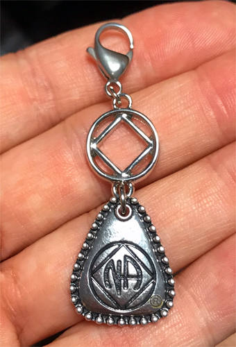 Narcotics Anonymous - Keytag - key tag charm