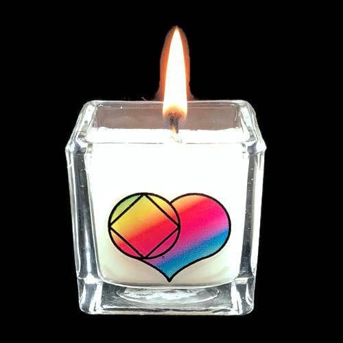 NA French Vanilla Meditation Soy Candle