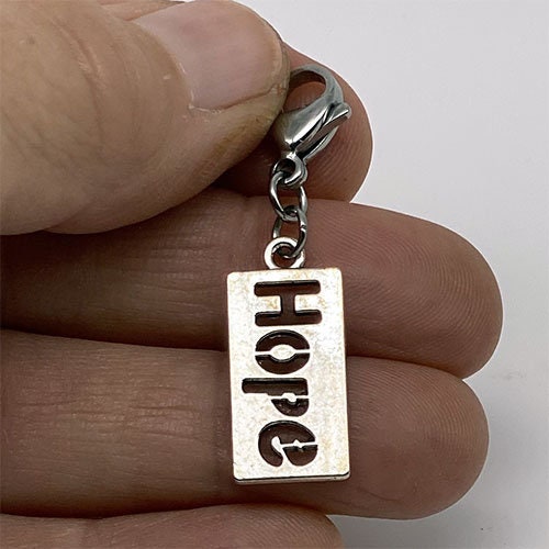 Recovery Jewelry, 12 Step Charm, Inspirational charm, Hope, recovery, recovery charm, NA Charm, AA Charm, OA Charm