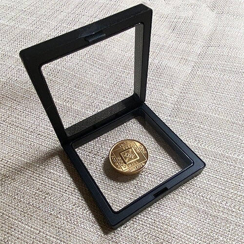 3D Floating Medallion Display