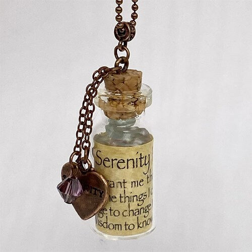 Serenity Prayer in a Bottle
