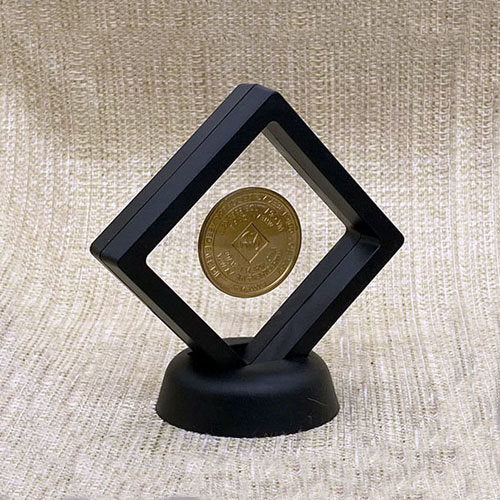 3D Floating Medallion Display