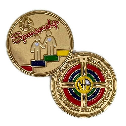 Narcotics Anonymous "Sponsorship"  Medallion