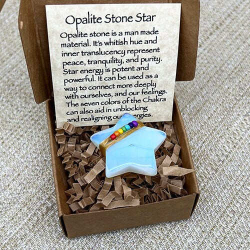 Opalite Chakra Moon and Star