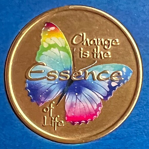 "Butterfly" - Medallion or Treasure Box