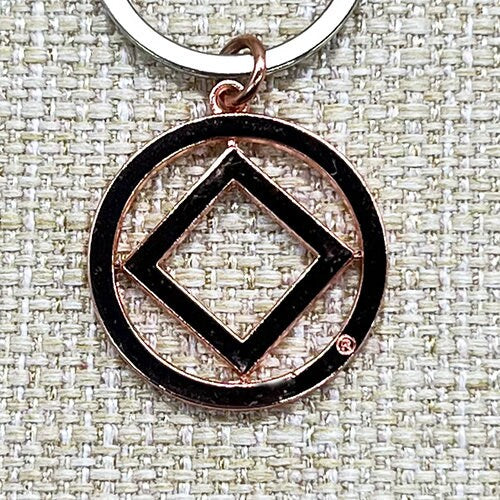 Narcotics Anonymous Logo Cutout Key Tag