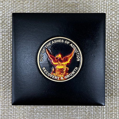 "From the Ashes of the Phoenix" Medallion or Treasure Box