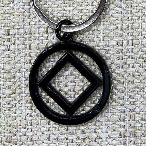 Narcotics Anonymous Logo Cutout Key Tag