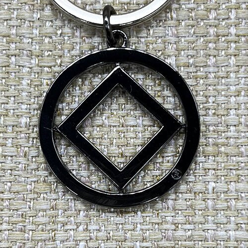 Narcotics Anonymous Logo Cutout Key Tag