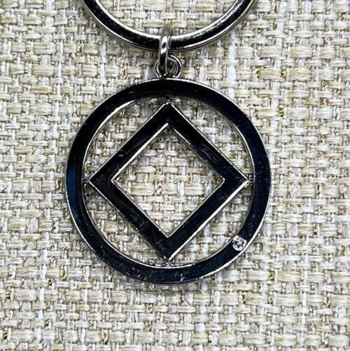 Narcotics Anonymous Logo Cutout Key Tag