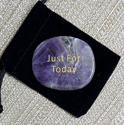 Inspirational Pocket Stones - Amethyst