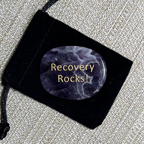 Inspirational Pocket Stones - Amethyst