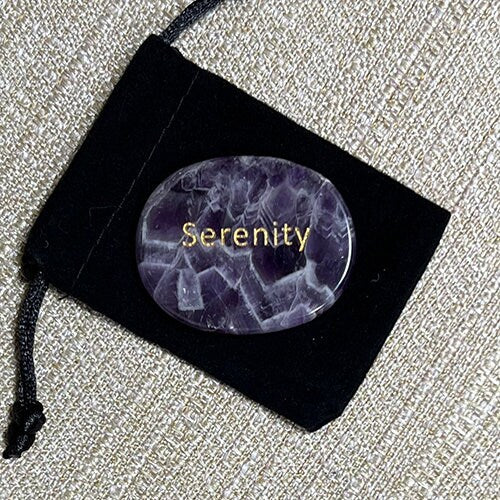 Inspirational Pocket Stones - Amethyst