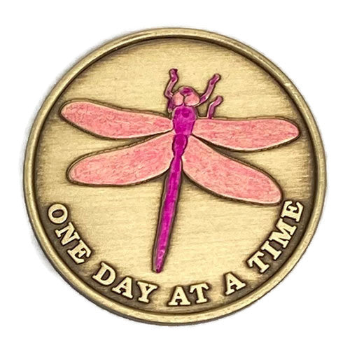 Hand Painted "Dragonfly" Medallion