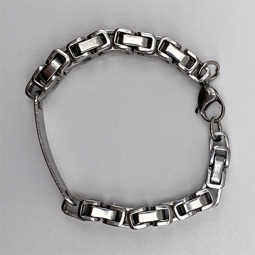 Men's Stainless Steel "No Matter What" NA Bracelet