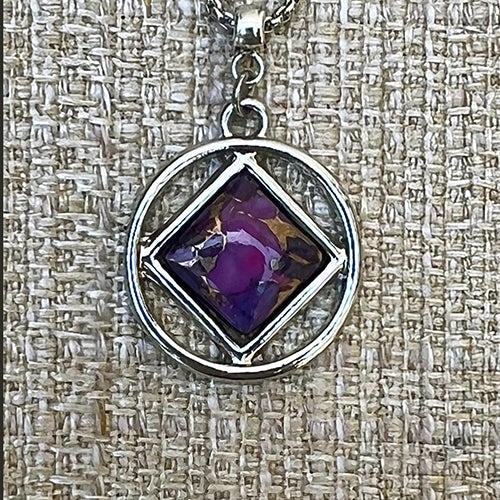 Narcotics Anonymous Stone Pendant