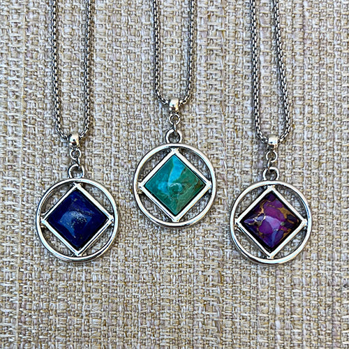 Narcotics Anonymous Stone Pendant