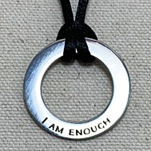 "I am Enough" Affirmation Ring