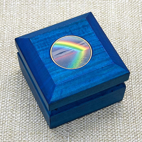 Rainbow Keepsake or Treasure Box