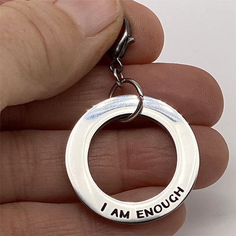 "I Am Enough" Charm