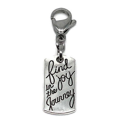 "Find the Joy in the Journey" Charm