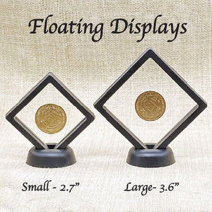 3D Floating Medallion Display
