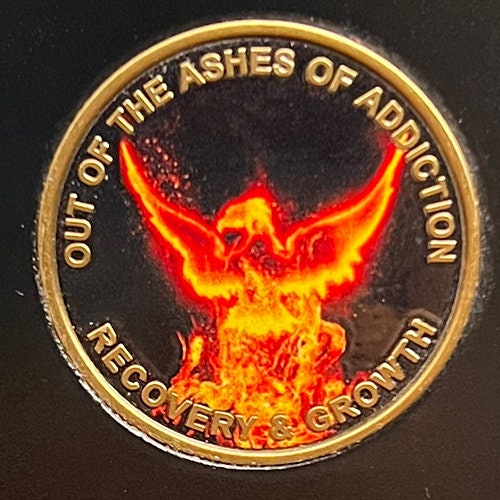 "From the Ashes of the Phoenix" Medallion or Treasure Box