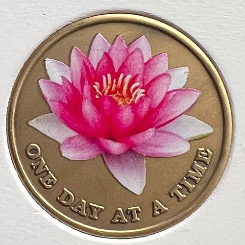 "Lotus Flower" - Medallion or Treasure Box