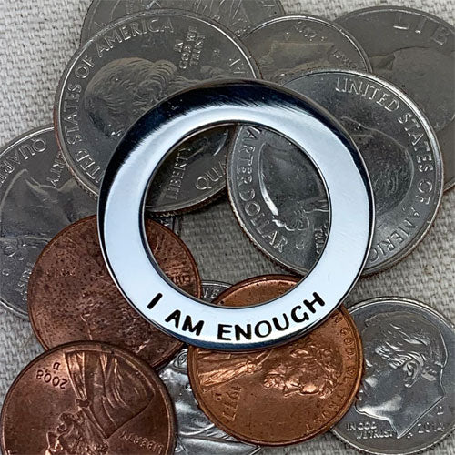 "I am Enough" Affirmation Ring